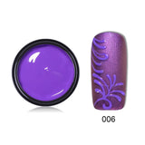 LEMOOC 3D Emboss Carving Painting Gel Paste Nail Polish Soak Off UV LED Gel Wire Drawing Varnish Esmalte Decarations