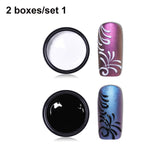 LEMOOC 3D Emboss Carving Painting Gel Paste Nail Polish Soak Off UV LED Gel Wire Drawing Varnish Esmalte Decarations