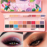 18 Color Nude Shining Eyeshadow Pearlescent Makeup Glitter Pigment Smoky Eye Shadow Pallete Waterproof Cosmetics eye shadow