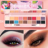 18 Color Nude Shining Eyeshadow Pearlescent Makeup Glitter Pigment Smoky Eye Shadow Pallete Waterproof Cosmetics eye shadow