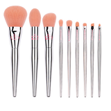 MyDestiny makeup brush-Barbie 9pcs soft fiber makeup brushes set-foundation blush powder eyeshadow eyeliner brushes for beginner