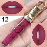 Makeup Lips Matte Liquid Lipstick Long Lasting Waterproof Sexy Pigment Nude Matte Shimmer Style Lip Gloss Luxury Makeup Cosmetic