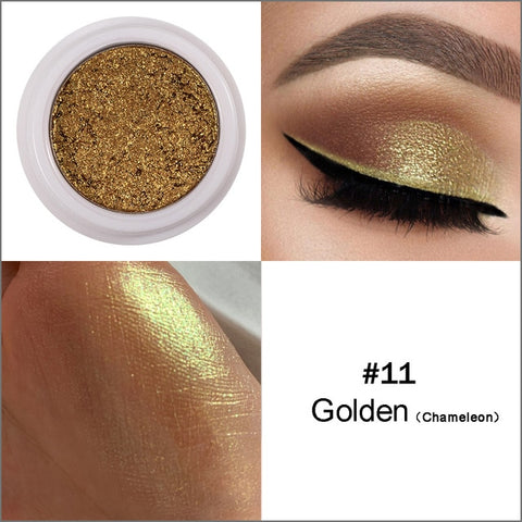 HANDAIYAN 12 Colors Glitter Eyeshadow Palette Pigment Metallic Shimmer Eye Shadow Palette Makeup Powder Maquillage Facial TSLM2