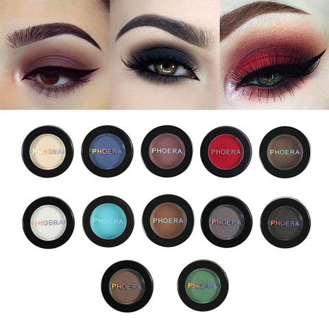 PHOERA Matte Eyeshadow Palette Waterproof Lasting Eye Shadow Beauty Makeup Cosmetics Maquillaje Profesional Sombra TSLM2