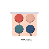 9 Color matte Eyeshadow Eye Makeup Waterproof Mineral Powder Shimmer Eye Shadow Make up Palette Cosmetics For Women