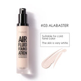 FOCALLURE New AIR FLUID FOUNDATION Professional Cosmetic Moisturizing Foundation Base Long Lasting Waterproof Women Makeup