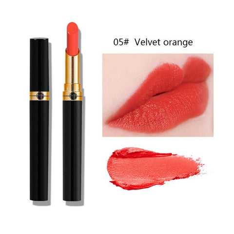 12 Colors Sexy Red Lipstick Waterproof Matte Velvet Lipstick Glossy Lip GlossLip Balm Lip Tint Women Fashion Makeup TSLM1