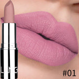 Bullet Matte Lipstick Waterproof помада Matte Non-stick Cup Lipstick Lasting Make-up Moisturizing Solid Lip Balm TSLM1