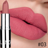 Bullet Matte Lipstick Waterproof помада Matte Non-stick Cup Lipstick Lasting Make-up Moisturizing Solid Lip Balm TSLM1