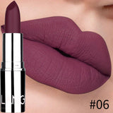 Bullet Matte Lipstick Waterproof помада Matte Non-stick Cup Lipstick Lasting Make-up Moisturizing Solid Lip Balm TSLM1