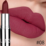 Bullet Matte Lipstick Waterproof помада Matte Non-stick Cup Lipstick Lasting Make-up Moisturizing Solid Lip Balm TSLM1