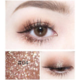 Pro Shiny Eye Liners Cosmetics Glitter Shimmer Silver Rose Gold Pigment Eye Shadow Liner for Women Eye Korean Cosmetics TSLM1