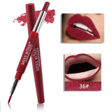 Miss Rose 20 Colors Long-lasting Lip Liner Matte Lip Pencil Waterproof Moisturizing Lipsticks Makeup Contour Cosmetics TSLM2