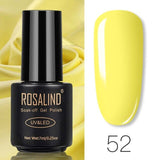 ROSALIND Gel nail polish Hybrid Varnish Semi Permanent UV LED Lacquer Nail art  Manicure Set Primer Nail Gel