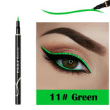 DNM 1Pcs Colorful Matte Liquid Eyeliner Pencil Waterproof Smudge-proof Pigment Party Blue White Eye Liner Cosmetic Tools TSLM2