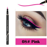 DNM 1Pcs Colorful Matte Liquid Eyeliner Pencil Waterproof Smudge-proof Pigment Party Blue White Eye Liner Cosmetic Tools TSLM2