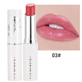 HANDAIYAN 1pc Natural Rose Essence Glitter Lipstick Moisturizing Lip Balm Waterproof Long Lasting Women Cosmetics Makeup TSLM2