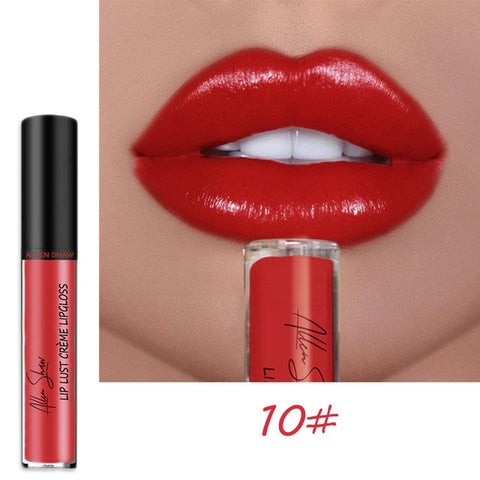 Sexy Women Lipstick Waterproof Long Lasting Moist Lip Gloss Vivid Colorful Lipgloss Women Makeup maquiagem