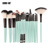 MAANGE 6/15/18Pcs Makeup Brushes Tool Set Cosmetic Powder Eye Shadow Foundation Blush Blending Beauty Make Up Brush Maquiagem