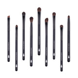 MyDestiny 9pcs professional Natural pony hair makeup brushes set-Eye Shadow&Eye brow&Nasal Shadow&Blending&Concealer&eyeliner