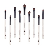 MyDestiny 9pcs professional Natural pony hair makeup brushes set-Eye Shadow&Eye brow&Nasal Shadow&Blending&Concealer&eyeliner