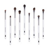 MyDestiny 9pcs professional Natural pony hair makeup brushes set-Eye Shadow&Eye brow&Nasal Shadow&Blending&Concealer&eyeliner