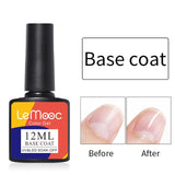 LEMOOC 12ml Nail Gel Polish  Colorful Semi Permanent Soak Off UV Gel Varnish for Nail Art Design varnish Base Top Coat Need