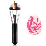 1PCS Oblique Head Foundation brush Powder Concealer Liquid Foundation Face Makeup Brushes Tools Professional Beauty Cosmetics