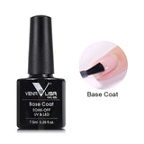 7.5ml VENALISA Nail Gel Polish High Quality Nail Art Salon 60 Colors Soak off UV LED Nail Gel Varnish Camouflage Color Lacquer