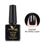 VENALISA Nail Gel Polish High Quality Nail Art Salon 60 Hot Sale Color 7.5ml VENALISA Soak off Organic UV LED Nail Gel Varnish