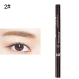 2 Head Eyebrow Mechanical Pencil with Brush Makeup Supplies Durable Eyebrow Liner Cosmetic EY669