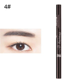 2 Head Eyebrow Mechanical Pencil with Brush Makeup Supplies Durable Eyebrow Liner Cosmetic EY669