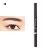 2 Head Eyebrow Mechanical Pencil with Brush Makeup Supplies Durable Eyebrow Liner Cosmetic EY669