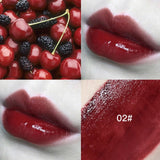 1Pc Mirror Surface Lip Gloss Tint Lips Makeup 6 Colors Liquid Lipstick Lasting Moisturizing Non-stick Cup Lip Glaze TSLM2