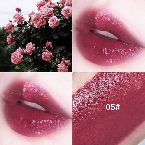 1Pc Mirror Surface Lip Gloss Tint Lips Makeup 6 Colors Liquid Lipstick Lasting Moisturizing Non-stick Cup Lip Glaze TSLM2