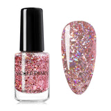 NICOLE DIARY Magnetic Nail Polish  Colorful Sequins Soak Off Nail Art Polish varnish Varnish Nail Designs DIY 6ml