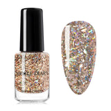 NICOLE DIARY Magnetic Nail Polish  Colorful Sequins Soak Off Nail Art Polish varnish Varnish Nail Designs DIY 6ml