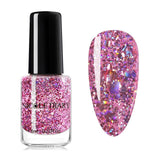 NICOLE DIARY Magnetic Nail Polish  Colorful Sequins Soak Off Nail Art Polish varnish Varnish Nail Designs DIY 6ml