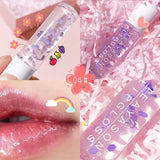 Colorless Lip Plumper Oil Color Sexy Cute Fruit Lip Balm Liquid Lipstick Waterproof Moisturizing Plumper lip Oil Women Lip Gloss