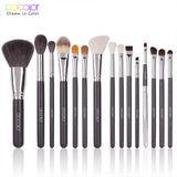 Docolor Rose Gold Makeup brushes set professional Synthetic Hair Foundation Powder Eyeshadow Make up Brush Blush