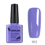 7.5ml VENALISA Nail Gel Polish High Quality Nail Art Salon 60 Colors Soak off UV LED Nail Gel Varnish Camouflage Color Lacquer