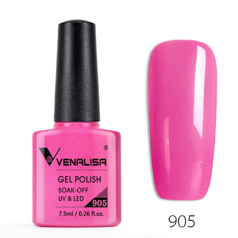 7.5ml VENALISA Nail Gel Polish High Quality Nail Art Salon 60 Colors Soak off UV LED Nail Gel Varnish Camouflage Color Lacquer