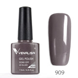 7.5ml VENALISA Nail Gel Polish High Quality Nail Art Salon 60 Colors Soak off UV LED Nail Gel Varnish Camouflage Color Lacquer