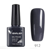 7.5ml VENALISA Nail Gel Polish High Quality Nail Art Salon 60 Colors Soak off UV LED Nail Gel Varnish Camouflage Color Lacquer