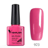 7.5ml VENALISA Nail Gel Polish High Quality Nail Art Salon 60 Colors Soak off UV LED Nail Gel Varnish Camouflage Color Lacquer