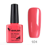 7.5ml VENALISA Nail Gel Polish High Quality Nail Art Salon 60 Colors Soak off UV LED Nail Gel Varnish Camouflage Color Lacquer