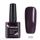 7.5ml VENALISA Nail Gel Polish High Quality Nail Art Salon 60 Colors Soak off UV LED Nail Gel Varnish Camouflage Color Lacquer