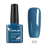 7.5ml VENALISA Nail Gel Polish High Quality Nail Art Salon 60 Colors Soak off UV LED Nail Gel Varnish Camouflage Color Lacquer