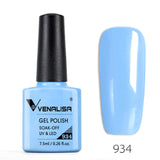 7.5ml VENALISA Nail Gel Polish High Quality Nail Art Salon 60 Colors Soak off UV LED Nail Gel Varnish Camouflage Color Lacquer