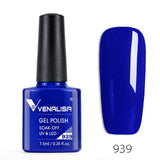 7.5ml VENALISA Nail Gel Polish High Quality Nail Art Salon 60 Colors Soak off UV LED Nail Gel Varnish Camouflage Color Lacquer